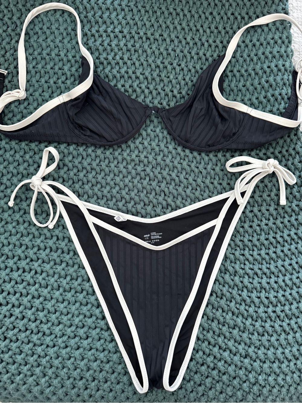 Aerie Bikini with White Trim